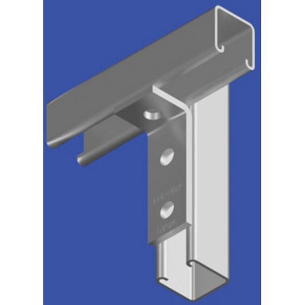 90 Angle Fitting (41 X 105mm) Hot Dipped Galvanised, Ideal Electrical Catalogue Cable Management Cable Support Accessories Spare Parts For Cable Carrying System - Construction Supplies Australia