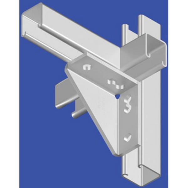 90 Angle Fitting (102 X 102mm) Hot Dipped Galvanised, Ideal Electrical Catalogue Cable Management Cable Support Accessories Spare Parts For Cable Carrying System - Construction Supplies Australia