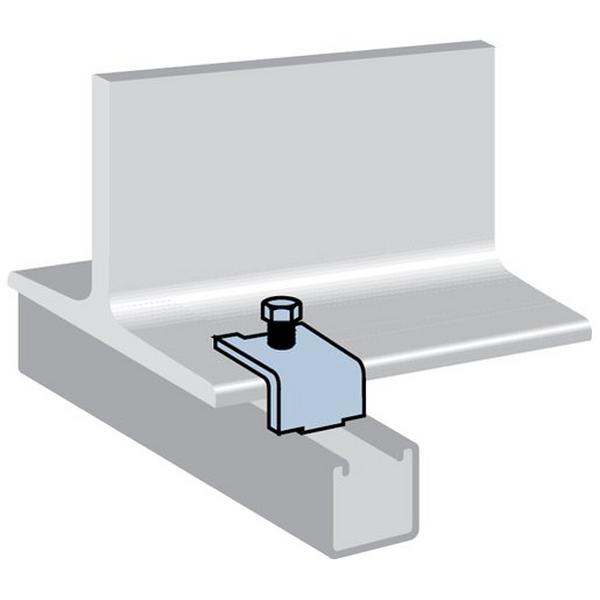 Beam Clamp Hot Dipped Galvanised, Ideal Electrical Catalogue Cable Management Cable Support Span Wire Clamp - Construction Supplies Australia