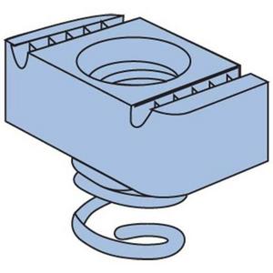 CHANNEL NUT W.SPRING M12 ZP