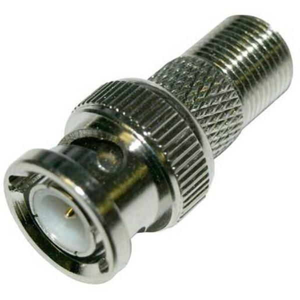 Adaptor 'F' Female To BNC Male, Ideal Electrical Catalogue Av Security Detection Connector Communications Technology Adapter - Construction Supplies Australia