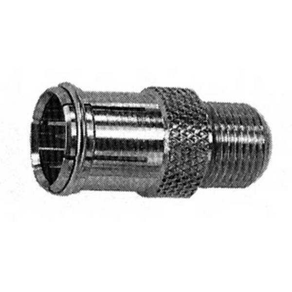 Adaptor 'F' Female To F' Male Push On, Ideal Electrical Catalogue Av Security Detection Antennas Antenna Mounting Material - Construction Supplies Australia