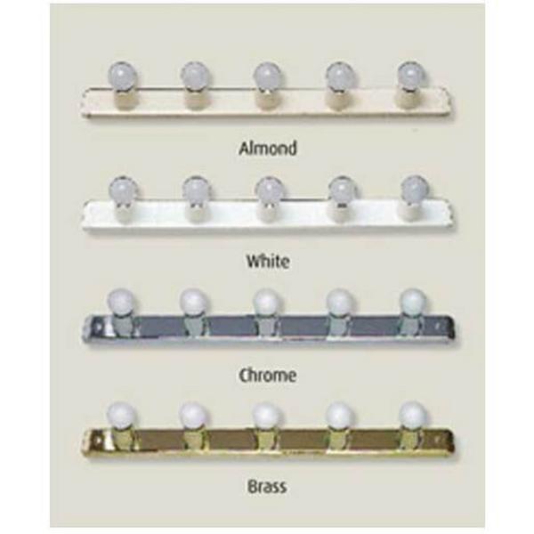 LIGHT WALL BAR B22 60WMAX 5LT 630MM WHITE SQUARE HOLLYWOOD, Ideal Electrical Catalogue Light Fittings Ceiling Wall Lighting Ceiling Wall Luminaire - Construction Supplies Australia