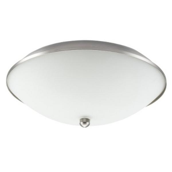 Oyster Fan Light 2Xe27 No Lamps Inc. 242mmx80mm S/Steel, Ideal Electrical Catalogue Light Fittings Accessories Electrical Accessories Spare Parts For Luminaires - Construction Supplies Australia