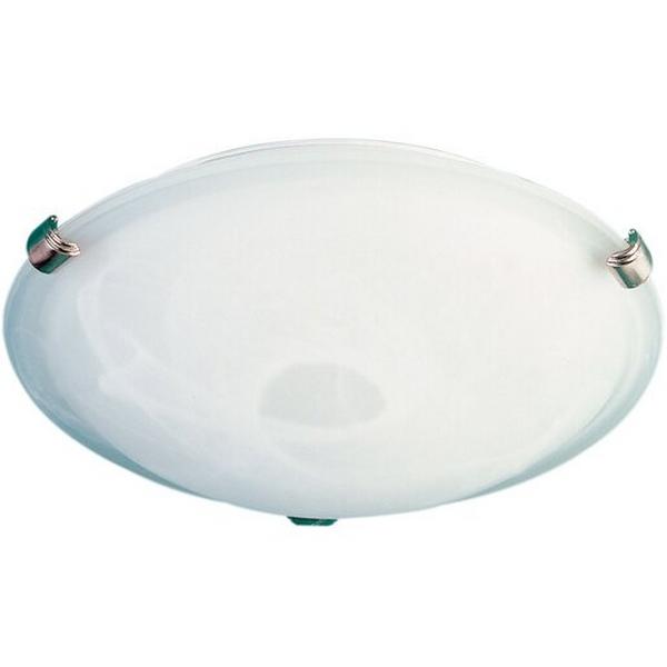 Ceiling Light E27 1Lt 300X110mm B/Chrome Alabaster Remo, Ideal Electrical Catalogue Light Fittings Ceiling Wall Lighting Ceiling Wall Luminaire - Construction Supplies Australia