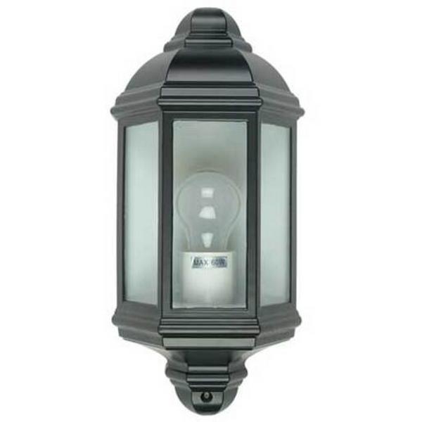 WALL LIGHT E27 360X180X110MM IP44 BLACK TRADITIONAL FENCHURCH, Ideal Electrical Catalogue Light Fittings Ceiling Wall Lighting Ceiling Wall Luminaire - Construction Supplies Australia