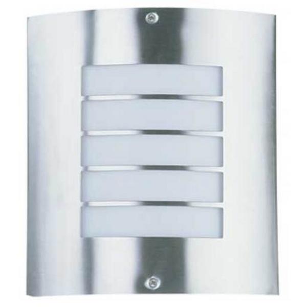 Wall Light E27 275X200X95mm IP44 Stainless Steel Cheeta, Ideal Electrical Catalogue Light Fittings Ceiling Wall Lighting Ceiling Wall Luminaire - Construction Supplies Australia