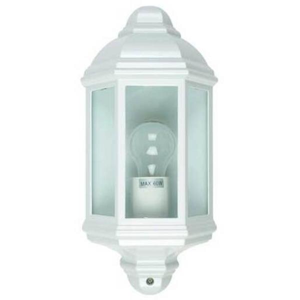 WALL LIGHT E27 360X180X110MM IP44 WHITE TRADITIONAL FENCHURCH, Ideal Electrical Catalogue Light Fittings Ceiling Wall Lighting Ceiling Wall Luminaire - Construction Supplies Australia