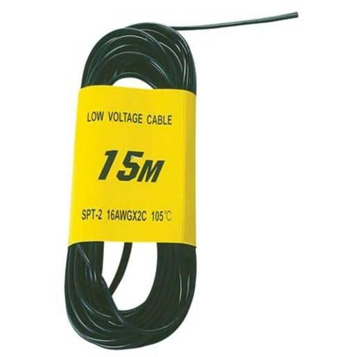 Oriel Lighting OL7702/30 | Cable Garden Lighting Cable 12V 30M Black ...