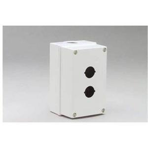 ENCLOSURE PLASTIC GREY 2 HOLE