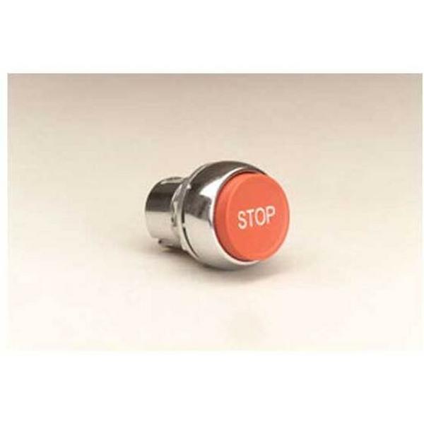 BUTTON EXTENDED MET RED STOP, Ideal Electrical Catalogue Industrial Push Button Front Element For Push Button - Construction Supplies Australia