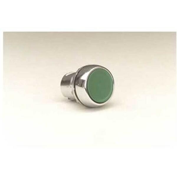 BUTTON FLUSH METAL GREEN, Ideal Electrical Catalogue Industrial Push Button Front Element For Push Button - Construction Supplies Australia