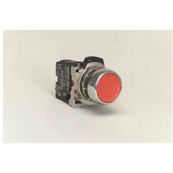 BUTTON MET RED - 1N/C, Ideal Electrical Catalogue Industrial Push Button Push Button Complete - Construction Supplies Australia