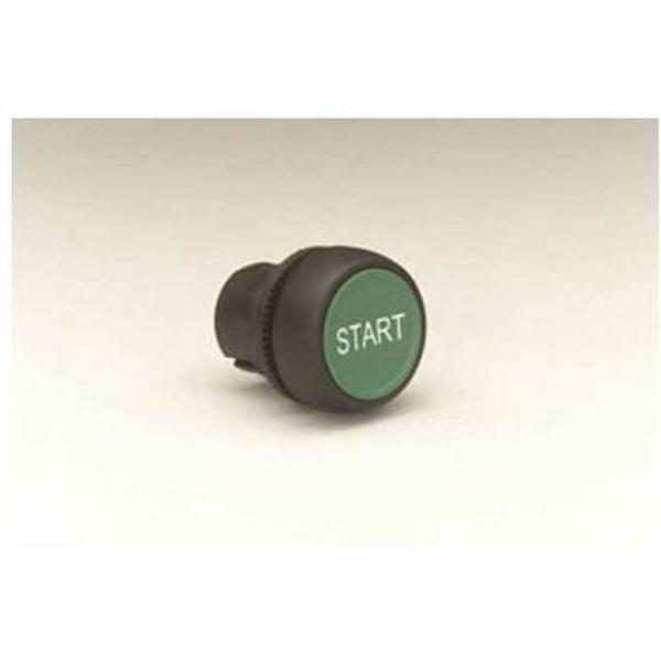 Button Flush Plastic Green Start, Ideal Electrical Catalogue Industrial Push Button Front Element For Push Button - Construction Supplies Australia
