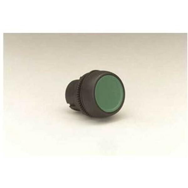 Button Plastic Flush Latching Op Green, Ideal Electrical Catalogue Industrial Push Button Front Element For Push Button - Construction Supplies Australia