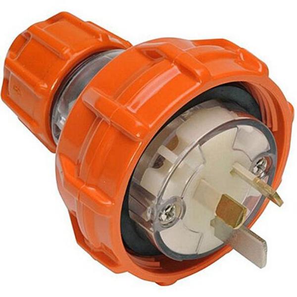 Plug Straight 3 Pin 15A 250VAC, Ideal Electrical Catalogue Industrial Industrial Plugs Sockets Industrial Plug - Construction Supplies Australia
