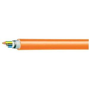 CABLE STEEL WIRE ARMOURED 35MM 19/153 4C+E ORANGE SHEATH