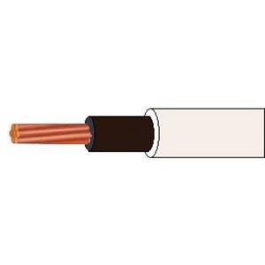 CABLE SDI 6MM 7/104 1C 500M BLACK WHITE SHEATH
