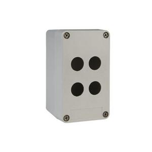HARMONY XAP, XB2 SL, EMPTY CONTROL STATION, PLASTIC, GREY, 4 CUT-OUTS, 22MM DIAMETER