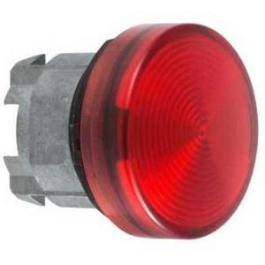 LED P/L HEAD RED GROOVED