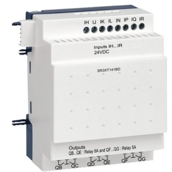 14 I/O Rel. Extension For 24VDC Sr, Ideal Electrical Catalogue Industrial Plc Logic Module - Construction Supplies Australia