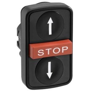 PLASTIC DOUBLE HEADED PUSHBUTTONS WITH S