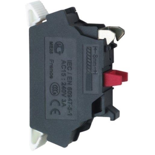 Contact Block Spring Clamp 1N/C