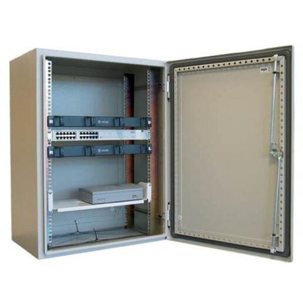 Ausrack IP Stainless Steel Enclosure 1200X600X600mm, Ideal Electrical Catalogue Data Communications Cabinets Enclosures Network Cabinet - Construction Supplies Australia
