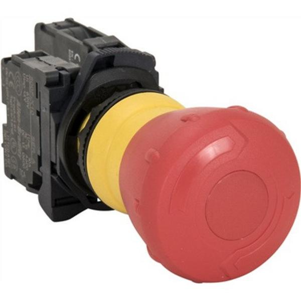 22mm Twist To Release E-Stop 800F Push Button, Ideal Electrical Catalogue Industrial Push Button Emergency Stop Complete - Construction Supplies Australia