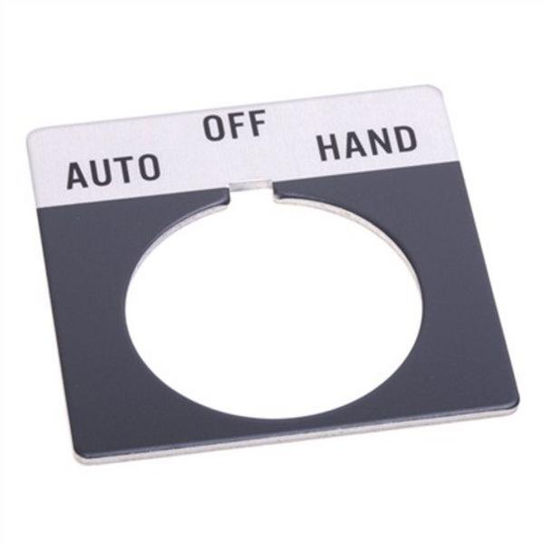 30mm Legend Plate 800T Push Button, Ideal Electrical Catalogue Industrial Sight Sound Legend Plate For Control Circuit Devices - Construction Supplies Australia
