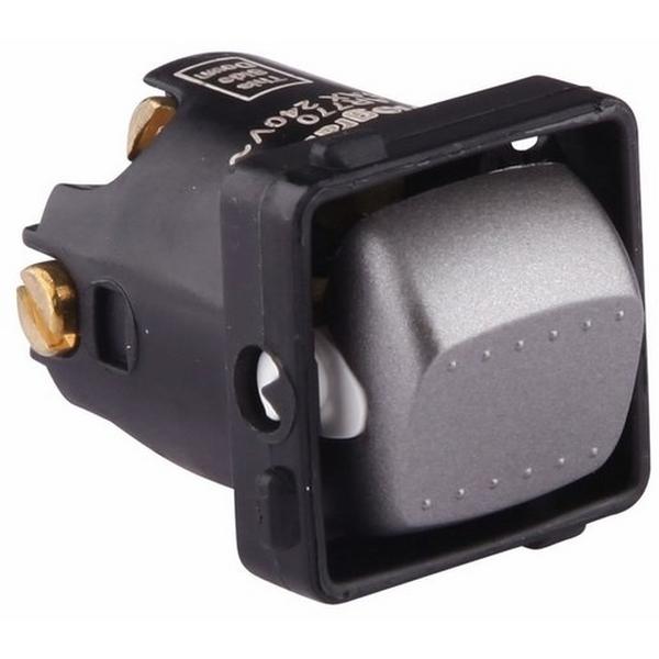 Arteor 16A Switch Mechanism 1-2 Way + Loop Magnesium, Ideal Electrical Catalogue Switches Plugs Sockets Push Button Switch Mechs - Construction Supplies Australia