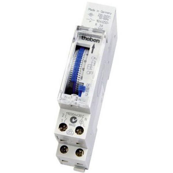 1800001 - Time Switch 1Mod.16A 240VAC Quarts Dinm, Ideal Electrical Catalogue Power Distribution Distribution Boards Analogous Time Switch For Distribution Board - Construction Supplies Australia