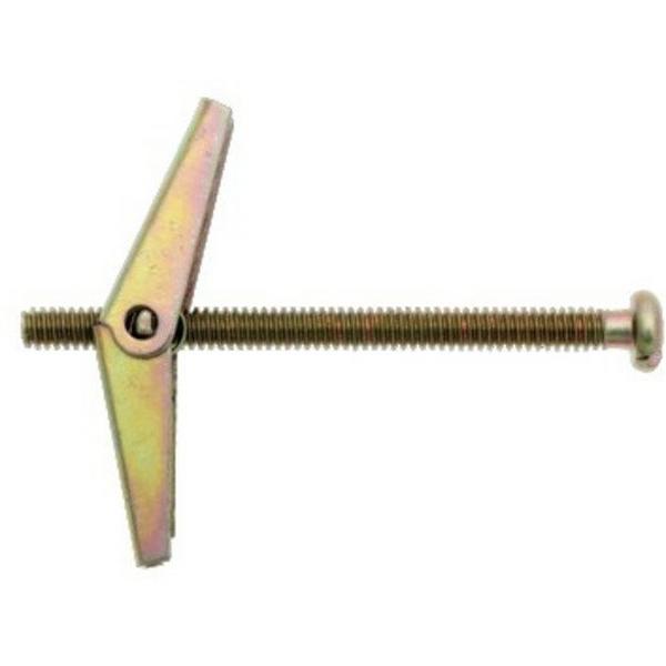 Spring Toggle Round Head 3/16 X 3 (X15), Ideal Electrical Catalogue Hardware Fixings Toggle Fixing - Construction Supplies Australia