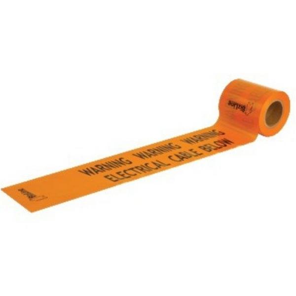 Underground Marking Tape Orange 100M, Ideal Electrical Catalogue Safety Site Safety Warning Cable Cover Underground - Construction Supplies Australia