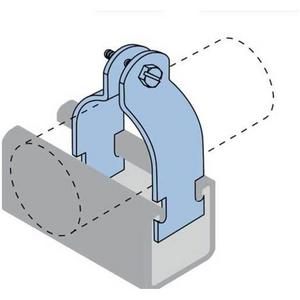 TWO PIECE CLAMP 38MM SS