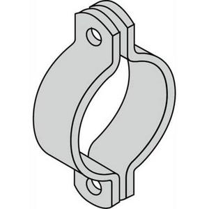 UN16-165 MD CLAMP 2PC 165MM HDG