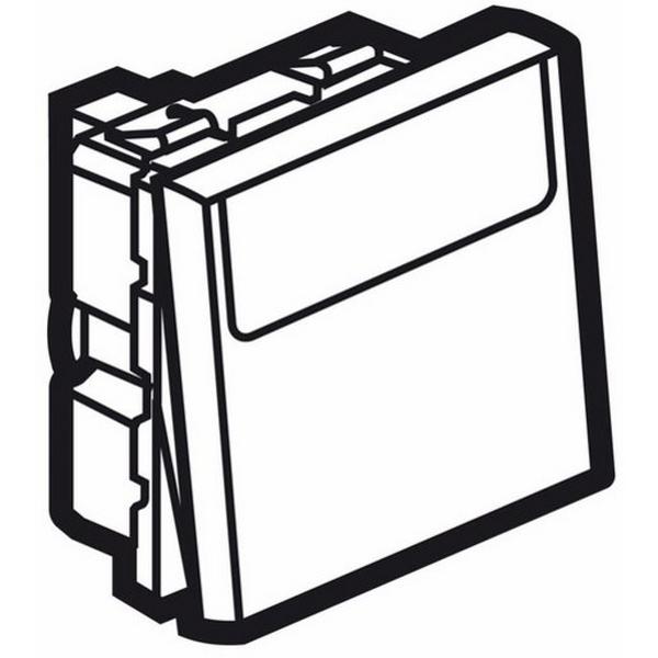 2Way Push Button With Label Holder 6A 25, Ideal Electrical Catalogue Switches Plugs Sockets Switches Push Button - Construction Supplies Australia