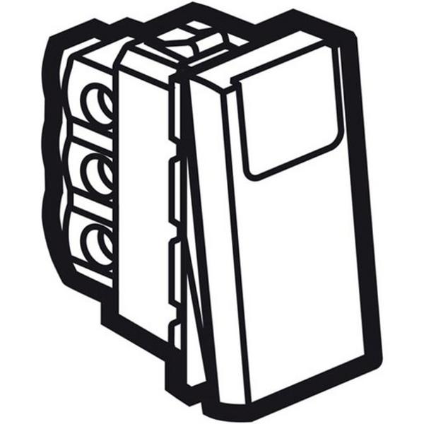 2Way Push Button With Label Holder 6A 25, Ideal Electrical Catalogue Switches Plugs Sockets Switches Push Button - Construction Supplies Australia