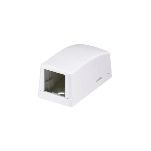 Surface Mount Box 1 Port White, Ideal Electrical Catalogue Data Communications Communications Accessories Data Communication Connection Box Copper Twisted Pair - Construction Supplies Australia
