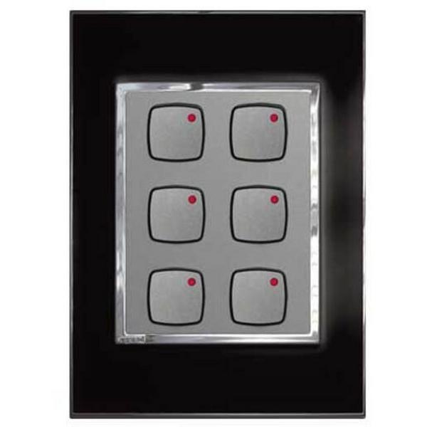 5A Electronic Push Button Mech 3Wire Black, Ideal Electrical Catalogue Switches Plugs Sockets Push Button Switch Mechs - Construction Supplies Australia