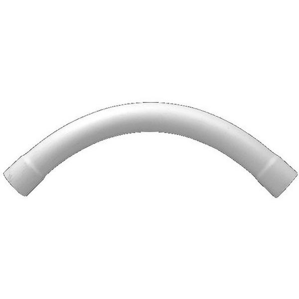 Bend Sweep 90 Degree 32mm White, Ideal Electrical Catalogue Cable Management Conduit Rigid Conduit Bends - Construction Supplies Australia