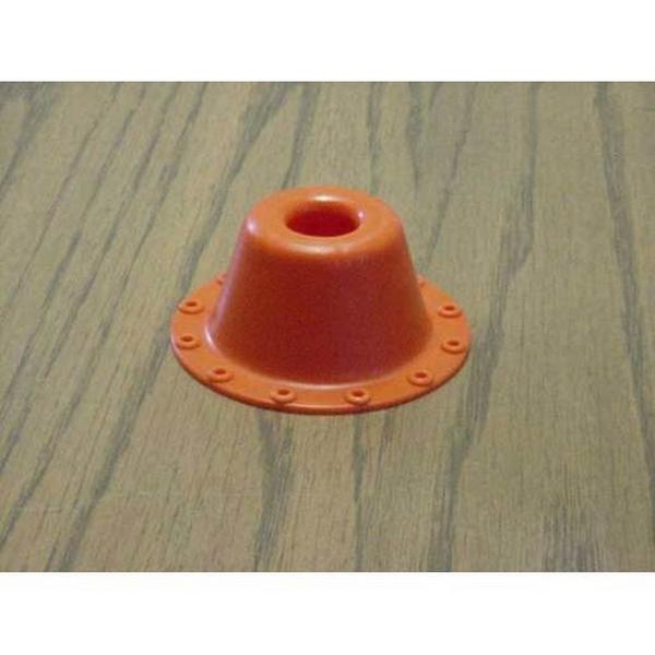 Locating Flange 20mm Orange, Ideal Electrical Catalogue Cable Management Conduit Rigid Mounting Plate For Installation Tubes Cable Protection Tubes - Construction Supplies Australia