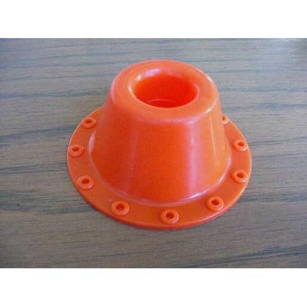 Locating Flange 25mm Orange, Ideal Electrical Catalogue Cable Management Conduit Rigid Mounting Plate For Installation Tubes Cable Protection Tubes - Construction Supplies Australia