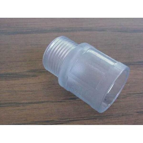 Adaptor Plain To Screwed 25mm Clear, Ideal Electrical Catalogue Cable Management Conduit Rigid Couplers - Construction Supplies Australia