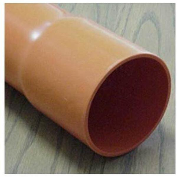 CONDUIT RIGID PVC 150MM CLASS 6 LIGHT DUTY 6 METRE ORANGE, Ideal Electrical Catalogue Cable Management Conduit Rigid Conduit Rigid - Construction Supplies Australia