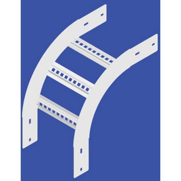 Nema 2 External Riser 300 450 Radius Hot Dipped Galvanised, Ideal Electrical Catalogue Cable Management Cable Ladder Bend For Cable Ladder - Construction Supplies Australia