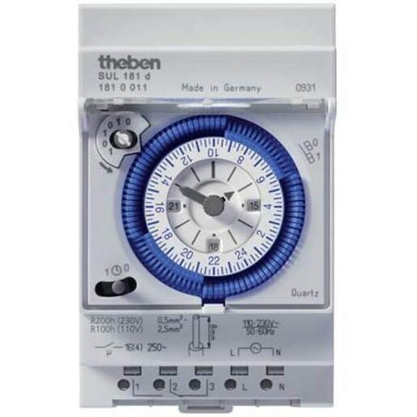 1810011 - Time Switch 1810011 230VAC 200H Res.15Mi, Ideal Electrical Catalogue Power Distribution Relays Timer Relay - Construction Supplies Australia