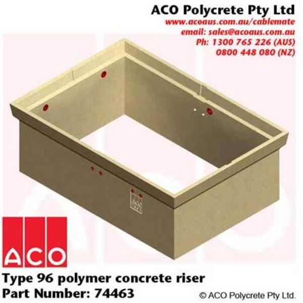 Extension Riser Type 96 Concrete 990mm X 695mm X 615mm 54.5Kg, Ideal Electrical Catalogue Power Distribution Earth Inspection Pits Earth Inspection Pit - Construction Supplies Australia