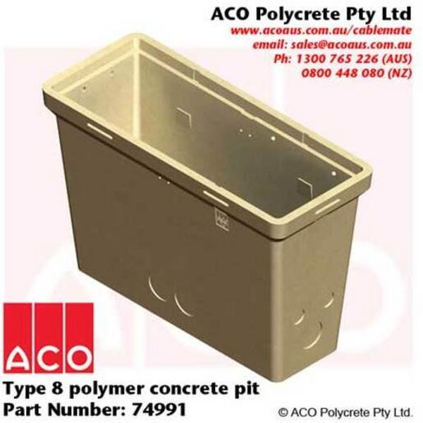 Concrete Pit Type 8 Polymer, Ideal Electrical Catalogue Power Distribution Earth Inspection Pits Earth Inspection Pit - Construction Supplies Australia