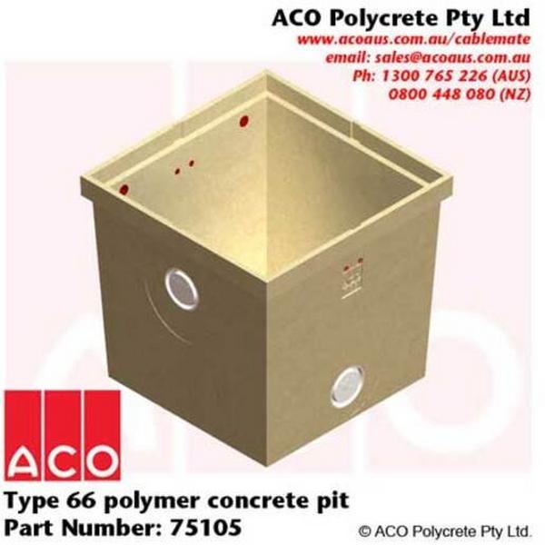 Pit Type 66 Concrete 665mm X 665mm X 615mm 61.8Kg, Ideal Electrical Catalogue Power Distribution Earth Inspection Pits Earth Inspection Pit - Construction Supplies Australia